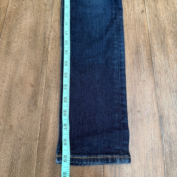 Rag & Bone Skinny Jean Women’s 29 Blue Mid Rise Long - Picture 10 of 12